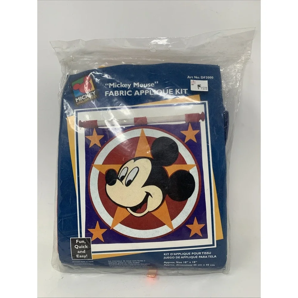 Mickey Unlimited Felt Fabric Applique Kit